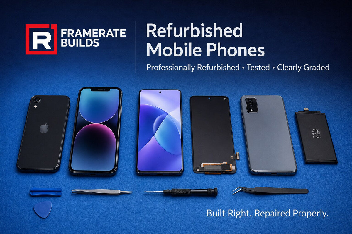 Professionally refurbished mobile phones