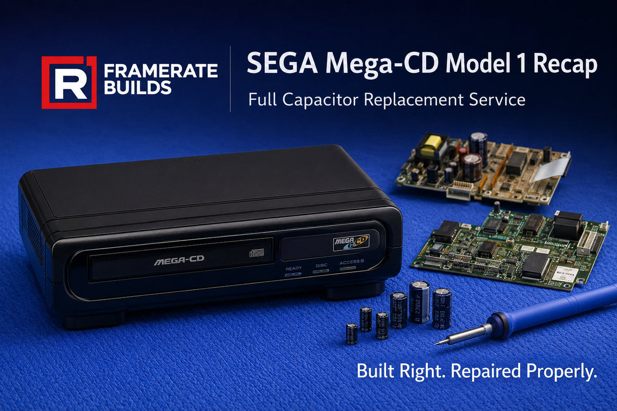 SEGA Mega-CD Model 1 repair services