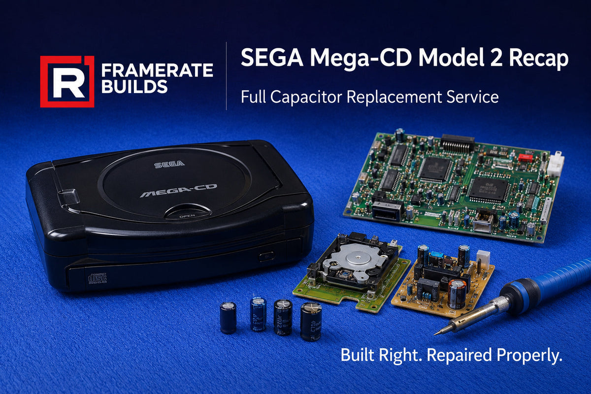 SEGA Mega-CD Model 2 repair services