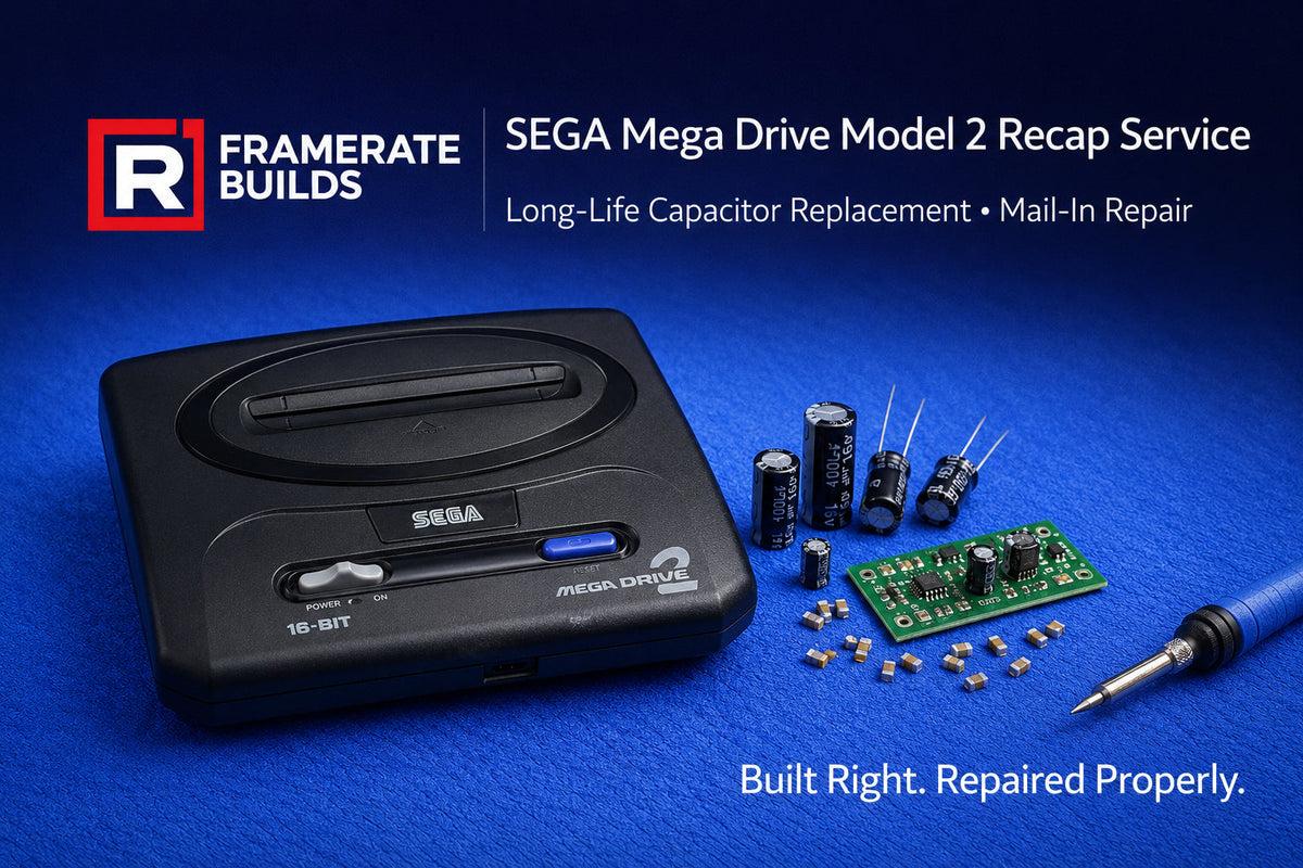 SEGA Mega Drive Model 2 repair and upgrade services