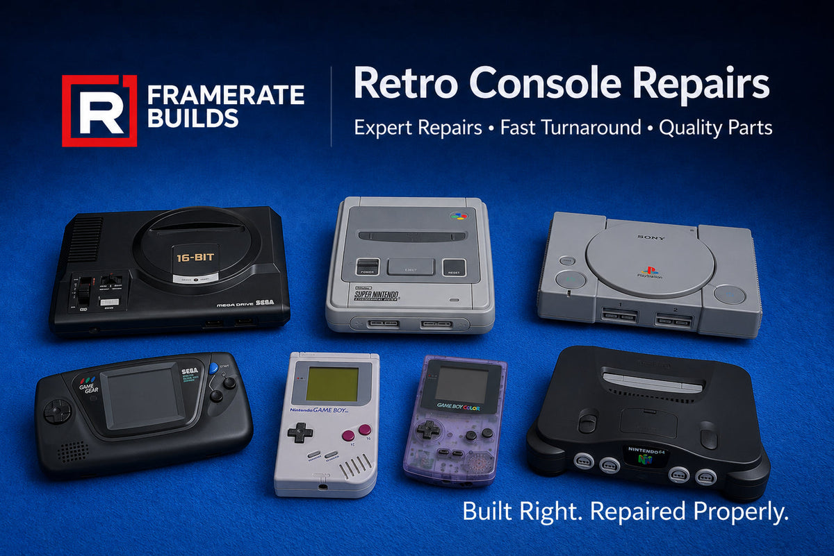 SEGA Mega Drive Model 1 and Model 2 repair services
