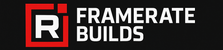 Framerate Builds logo with a red and black square and 'R' on a white background