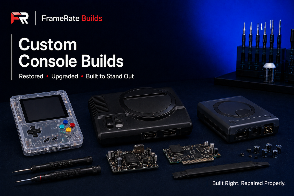Custom restored and upgraded console builds