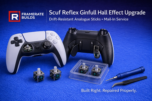 Scuf Reflex Ginfull Hall-effect dual-stick upgrade mail-in service